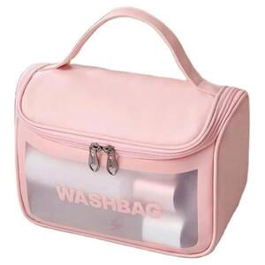 Kosmetický růžový kufřík WASHBAG