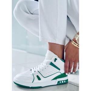Zeleno-bílé dámské Sneakersy
