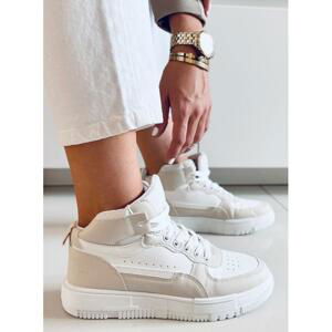 Béžovo-bílé dámské Sneakersy