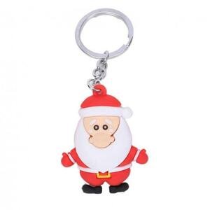 Přívěsek na klíče se Santa Clausem