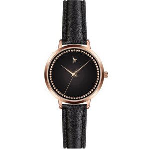 Emily Westwood Hollie Black Leather Watch EEN-B029R