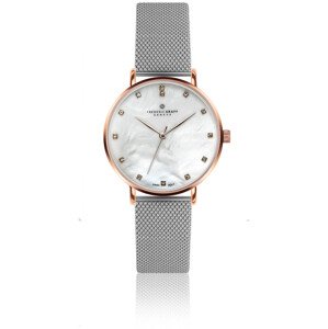 Frederic Graff Rose Dent Blanche Silver Mesh FBN-2518