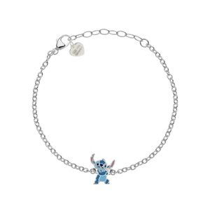 Disney Hravý stříbrný náramek Stitch Lilo & Stitch BS00094SL-65.CS