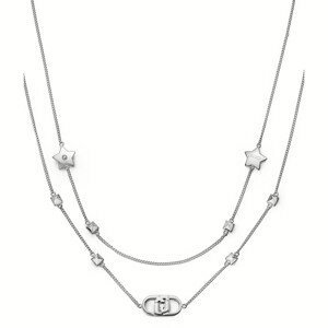 Liu Jo Stylový dvojitý náhrdelník z oceli Fashion LJ2206