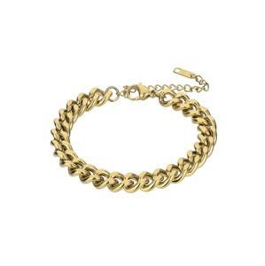 Marc Malone Pozlacený řetízkový náramek Haven Gold Bracelet MCB23060G