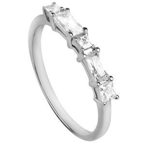 Silver Cat Zářivý prsten se zirkony SC302 54 mm