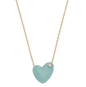 Skagen Romantický pozlacený náhrdelník Sofie Sea Glass SKJ1801710