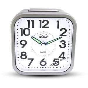 Bentime Budík s plynulým chodem NB51-BM09802SV-O