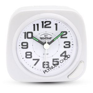 Bentime Budík s plynulým chodem NB47-BB07202WH-O