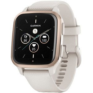 Garmin Venu Sq 2 Music Edition - Peach Gold/Ivory 010-02700-11