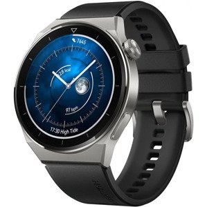 Huawei Huawei Watch GT 3 Pro 46mm s titanovým tělem a černým sportovním řemínkem