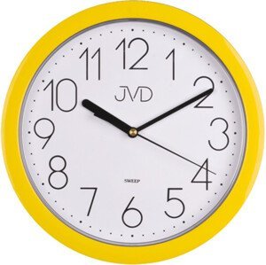 JVD Nástěnné hodiny s plynulým chodem HP612.12
