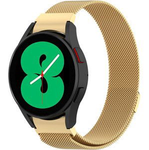 4wrist Milánský tah s magnetickým zapínáním pro Samsung Galaxy Watch 6/5/4 - Gold