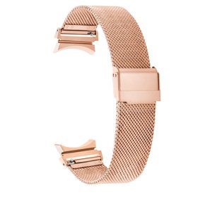 4wrist Milánský tah s klasickým zapínáním pro Samsung Galaxy Watch 6/5/4 - Rose Gold