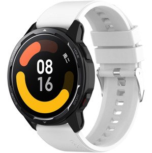 4wrist Silikonový řemínek pro Huawei Watch GT 2/GT 3 - White