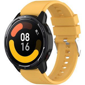 4wrist Silikonový řemínek pro Huawei Watch GT 2/GT 3 - Yellow