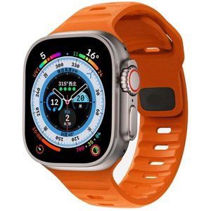 4wrist Silikonový řemínek pro Apple Watch - 42/44/45/49 mm - Orange