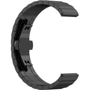 4wrist Ocelový tah s motýlovou sponou 20 mm - Black