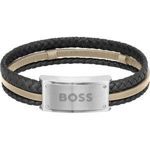 Hugo Boss Stylový kožený náramek 1580423