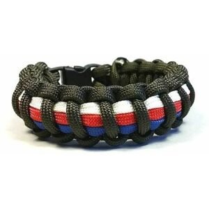 Cordell Paracord náramek Solomon TRIKOLORA M -( 18 - 19 cm )