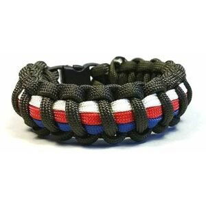 Cordell Paracord náramek Solomon TRIKOLORA XL ( 20 - 21 cm )