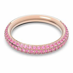 Swarovski Nádherný prsten s růžovými krystaly Swarovski Stone 5642910 52 mm