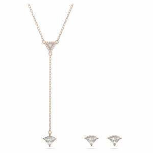 Swarovski Půvabný bronzový set šperků Ortyx 5642984 (náhrdelník, náušnice)