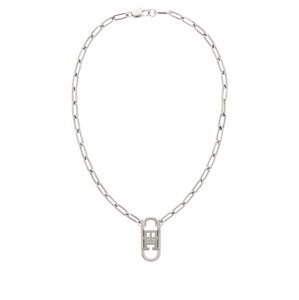 Tommy Hilfiger Stylový ocelový náhrdelník Monogram 2780725
