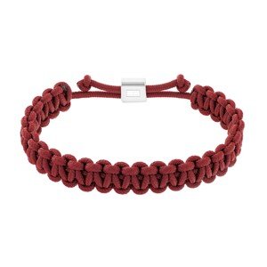 Tommy Hilfiger Červený paracord náramek Braided 2790494