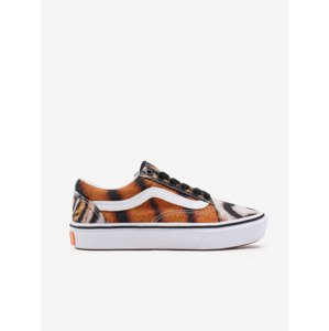 Vans Vans x Project Cat Comfycush Old Skool Tenisky dětské Bílá Hnědá