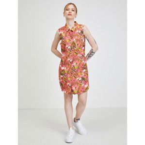 Vans Wilder Dress Lantana Šaty Červená