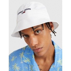 Tommy Jeans Sport Bucket Klobouk Bílá