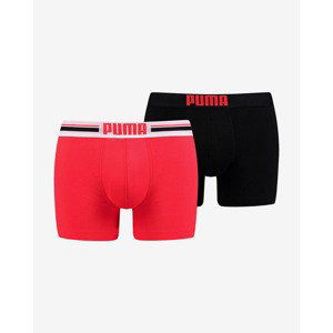 Puma Boxerky 2 ks Černá Červená