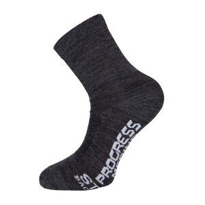 MANAGER MERINO LITE ponožky s merino vlnou šedá, 43-47