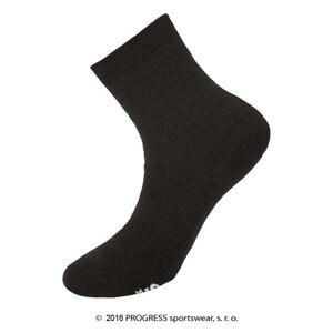 MANAGER BAMBOO WINTER zimní ponožky s bambusem černá, 43-47