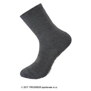 Merino ponožky MANAGER  MERINO šedé, 39-42