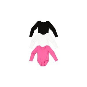 LITEX Gymnastický dětský dres s dl. rukávem, 128 růžová