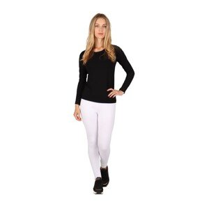 Dámské bavlněné legíny LEA bílé, 4XL