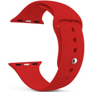 4wrist Silikonový řemínek pro Apple Watch - Červený 42/44/45/49 mm - M/L