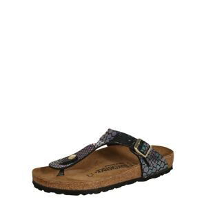 BIRKENSTOCK Sandály 'Gizeh'  černá