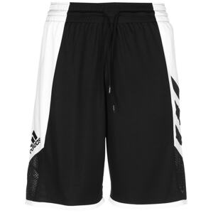 ADIDAS PERFORMANCE Sportovní kalhoty  černá / bílá