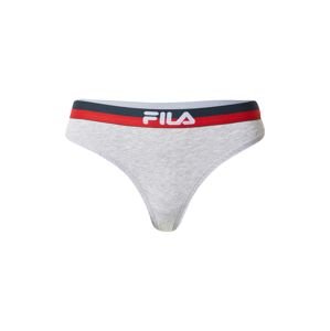 FILA Tanga  šedý melír / červená / černá