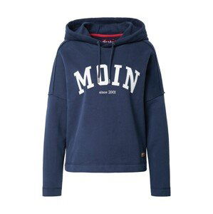 Derbe Mikina 'Favorite Hoody'  námořnická modř / bílá