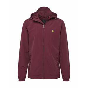 Lyle & Scott Přechodná bunda  burgundská červeň