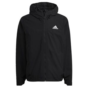 ADIDAS PERFORMANCE Outdoorová bunda  černá / bílá