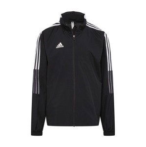 ADIDAS SPORTSWEAR Sportovní bunda 'Tiro 21'  černá / bílá