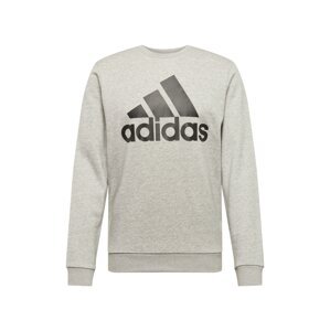 ADIDAS SPORTSWEAR Sportovní mikina  světle šedá / černá