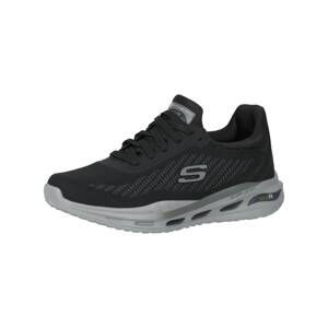 SKECHERS Tenisky  světle šedá / černá