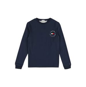 TOMMY HILFIGER Tričko  námořnická modř / červená / bílá