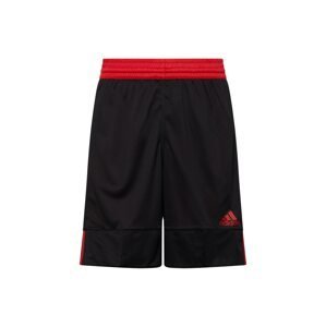 ADIDAS SPORTSWEAR Sportovní kalhoty  červená / černá